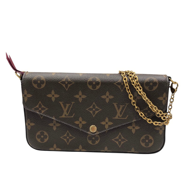 【本日18時まで値下げ中⭕️】Louis Vuitton モノグラム ポシェット ルイ・ヴィトン LOUIS VUITTON ポシェット・フェリシー M81896