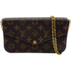 ルイ・ヴィトン LOUIS VUITTON ポシェット・フェリシー M81896 ブラウン モノグラム レディース ショルダーバッグ