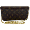 ルイ・ヴィトン LOUIS VUITTON ポシェット・フェリシー M81896 ブラウン モノグラム レディース ショルダーバッグ