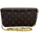 ルイ・ヴィトン LOUIS VUITTON ポシェット・フェリシー M81896 ブラウン モノグラム レディース ショルダーバッグ