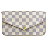 ルイ・ヴィトン LOUIS VUITTON ポシェット・フェリシー N63106 ホワイト ダミエ・アズール レディース ショルダーバッグ