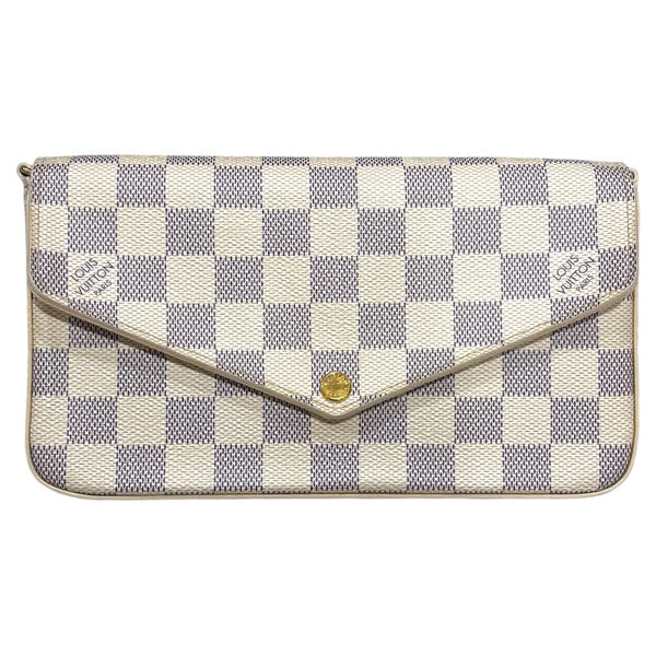 ルイ・ヴィトン LOUIS VUITTON ポシェット・フェリシー N63106 ホワイト ダミエ・アズール レディース ショルダーバッグ ルイ・ヴィトン LOUIS VUITTON ポシェット・フェリシー N63106