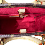 ルイ・ヴィトン LOUIS VUITTON オンザゴーBB　村上隆コラボ M13668 ブラウン PVC　レザー レディース ハンドバッグ