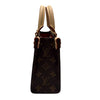 ルイ・ヴィトン LOUIS VUITTON オンザゴーBB　村上隆コラボ M13668 ブラウン PVC　レザー レディース ハンドバッグ