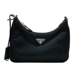 プラダ PRADA Re-Edition 2005 バッグ 1BH204 ブラック シルバー金具 ナイロン レディース ショルダーバッグ