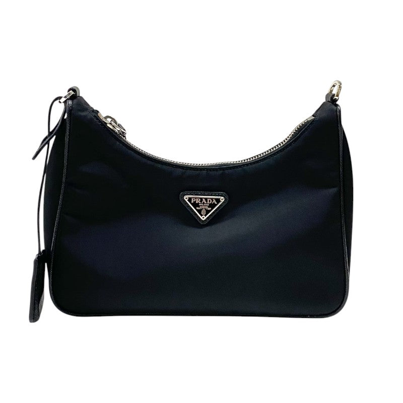 プラダ PRADA Re-Edition 2005 バッグ 1BH204 ブラック シルバー金具