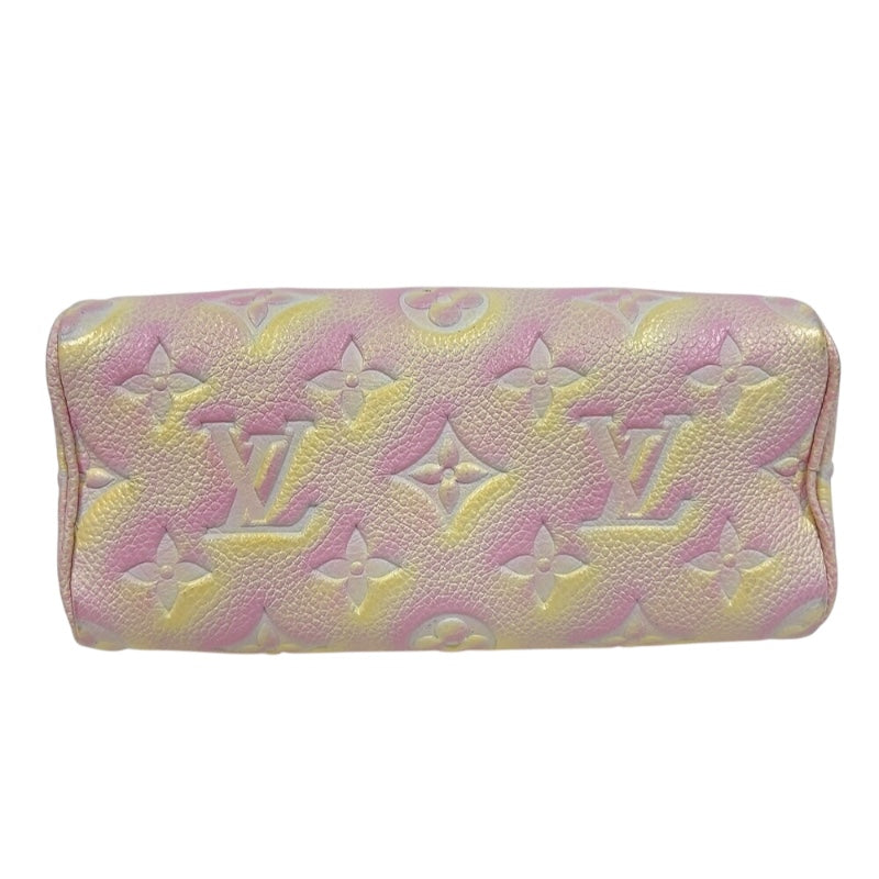 ルイ・ヴィトン LOUIS VUITTON ナノ・スピーディー M81508 ピンク