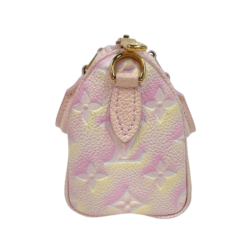 ルイ・ヴィトン LOUIS VUITTON ナノ・スピーディー M81508 ピンク