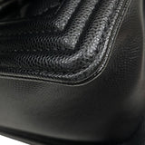 シャネル CHANEL ボーイシャネル25 A67086 ブラック ゴールド金具 キャビアスキン レディース ショルダーバッグ