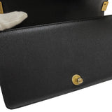 シャネル CHANEL ボーイシャネル25 A67086 ブラック ゴールド金具 キャビアスキン レディース ショルダーバッグ