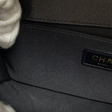 シャネル CHANEL ボーイシャネル25 A67086 ブラック ゴールド金具 キャビアスキン レディース ショルダーバッグ