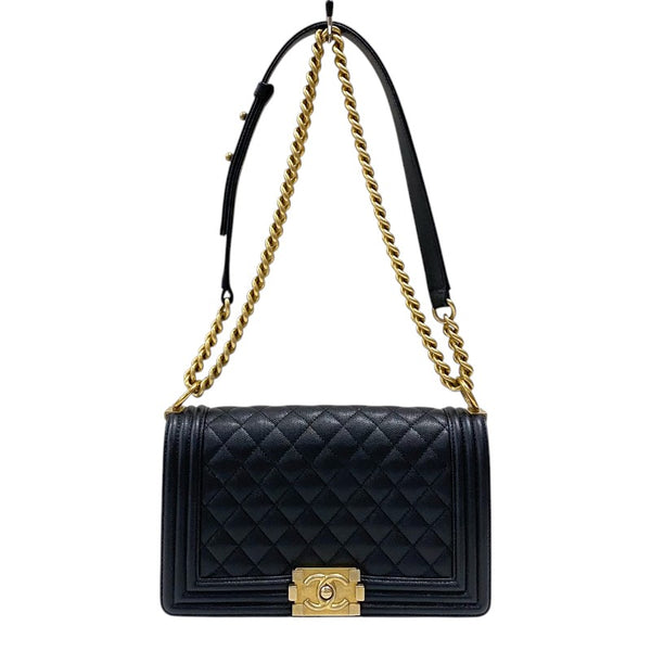 シャネル CHANEL ボーイシャネル25 A67086 ブラック ゴールド金具