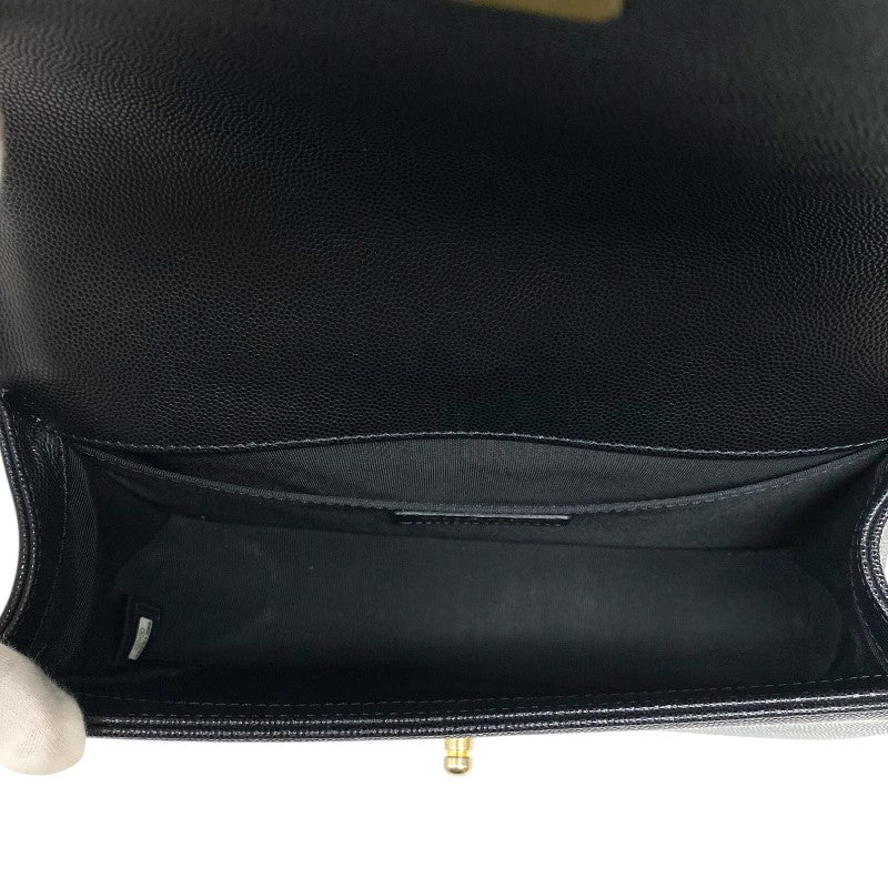 シャネル CHANEL ボーイシャネル25 A67086 ブラック ゴールド金具 キャビアスキン レディース ショルダーバッグ シャネル CHANEL ボーイシャネル25 A67086 ブラック ゴールド金具