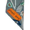 エルメス HERMES ツイリー ネイビー・グリーン シルク レディース スカーフ