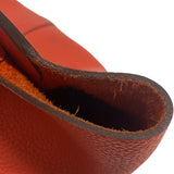 エルメス HERMES ピコタンロックMM □R刻 ルージュピヴォワンヌ シルバー金具 トリヨンクレマンス レディース ハンドバッグ