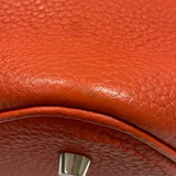 エルメス HERMES ピコタンロックMM □R刻 ルージュピヴォワンヌ シルバー金具 トリヨンクレマンス レディース ハンドバッグ