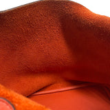 エルメス HERMES ピコタンロックMM □R刻 ルージュピヴォワンヌ シルバー金具 トリヨンクレマンス レディース ハンドバッグ