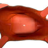 エルメス HERMES ピコタンロックMM □R刻 ルージュピヴォワンヌ シルバー金具 トリヨンクレマンス レディース ハンドバッグ