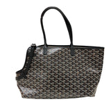 ゴヤール GOYARD シアン・グリ 小型犬用バッグ ブラック ゴヤールディンキャンバス ユニセックス トートバッグ