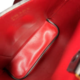 プラダ PRADA パニエ 1BA212 ブラック　ゴールド金具 サフィアーノレザー レディース ショルダーバッグ