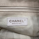 シャネル CHANEL ドーヴィル　チェーントートMM A67001 ネイビー デニム　GD金具　 レディース ハンドバッグ