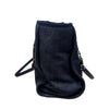 シャネル CHANEL ドーヴィル　チェーントートMM A67001 ネイビー デニム　GD金具　 レディース ハンドバッグ
