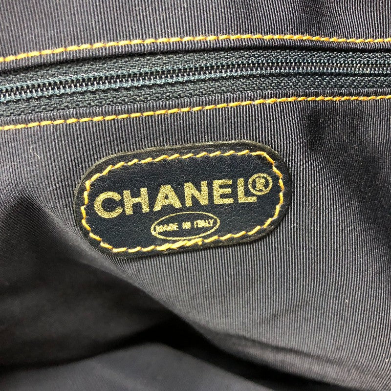 シャネル CHANEL ココマーク デニム トートバッグ ブルー デニム