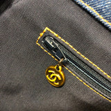 シャネル CHANEL ココマーク デニム トートバッグ ブルー デニム/プラスチック レディース トートバッグ