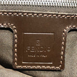 フェンディ FENDI ズッカマンマバケットバッグ ブラウン ジャガードキャンバス/レザー レディース ショルダーバッグ