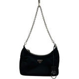 プラダ PRADA Re‐Edition 2005バッグ 1BH204 ブラック/SV金具 ナイロン レディース ショルダーバッグ