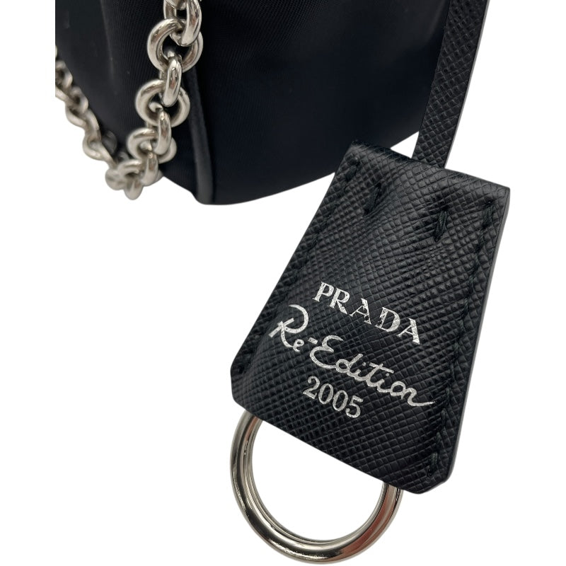 プラダ PRADA Re‐Edition 2005バッグ 1BH204 ブラック/SV金具 ナイロン