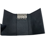 ブルガリ BVLGARI 6連キーケース 30422 ブラック レザー メンズ キーケース