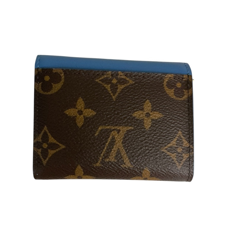 ルイ・ヴィトン LOUIS VUITTON ポルトフォイユ・ゾエ M63881 ブラウン