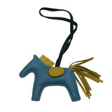 エルメス HERMES ロデオPM A刻（2017年製） セレスト・ライム・マラカイト アニョーミロ レディース チャーム