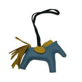 エルメス HERMES ロデオPM A刻（2017年製） セレスト・ライム・マラカイト アニョーミロ レディース チャーム