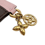 ルイ・ヴィトン LOUIS VUITTON ポルト カルト･LV チャーム M82739 ブラウン　ゴールド金具 モノグラム レディース カードケース