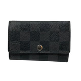 ルイ・ヴィトン LOUIS VUITTON ミュルティクレ6 62662 ダミエ ダミエ・グラフィット メンズ キーケース
