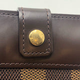ルイ・ヴィトン LOUIS VUITTON コンパクト・ジップ N61668 ダミエ ダミエ ユニセックス 二つ折り財布