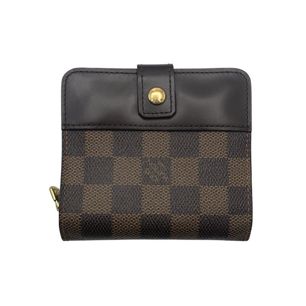 ルイ・ヴィトン LOUIS VUITTON コンパクト・ジップ N61668 ダミエ