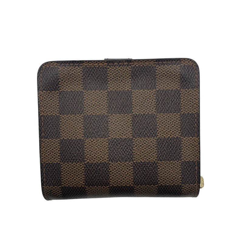 ルイ・ヴィトン LOUIS VUITTON コンパクト・ジップ N61668 ダミエ
