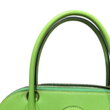 エルメス HERMES ボリード27 □C刻 アップルグリーン　GD金具 ガリバー レディース ハンドバッグ