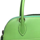 エルメス HERMES ボリード27 □C刻 アップルグリーン　GD金具 ガリバー レディース ハンドバッグ