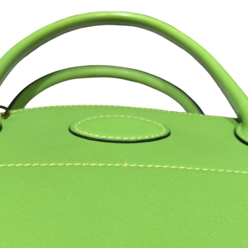 エルメス HERMES ボリード27 □C刻 アップルグリーン GD金具 ガリバー