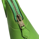 エルメス HERMES ボリード27 □C刻 アップルグリーン　GD金具 ガリバー レディース ハンドバッグ