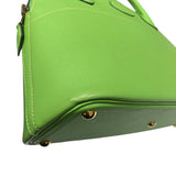 エルメス HERMES ボリード27 □C刻 アップルグリーン　GD金具 ガリバー レディース ハンドバッグ