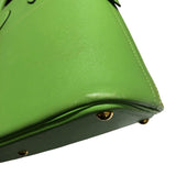 エルメス HERMES ボリード27 □C刻 アップルグリーン　GD金具 ガリバー レディース ハンドバッグ