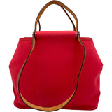 エルメス HERMES カバックPM ▢O刻 ピンク トワル・ハンター レディース ショルダーバッグ