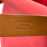 エルメス HERMES カバックPM ▢O刻 ピンク トワル・ハンター レディース ショルダーバッグ