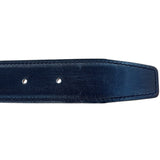 エルメス HERMES コンスタンスベルト　75㎝ □E刻 ブラック×ナチュラル　シルバー金具 ボックスカーフ/バトラー ユニセックス ベルト