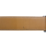 エルメス HERMES コンスタンスベルト　75㎝ □E刻 ブラック×ナチュラル　シルバー金具 ボックスカーフ/バトラー ユニセックス ベルト